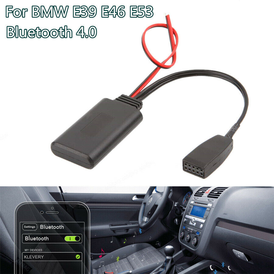 Car Bluetooth 4.0 Audio Module AUX Receiver for BMW E39 E46 E53 Bussiness CD