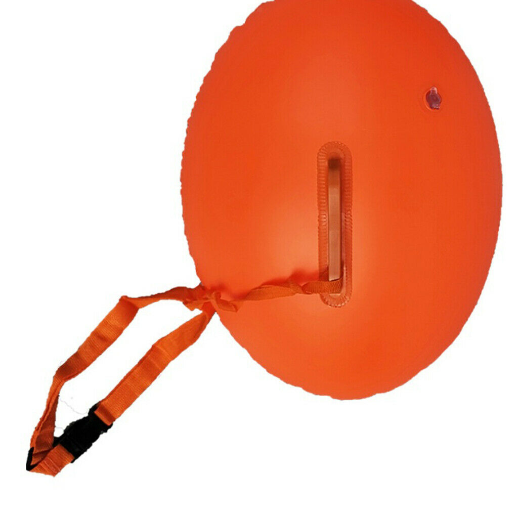 2 Pieces PVC Waterproof Air Bag Ladybug Buoy Swimming Tow Float Dry Ball
