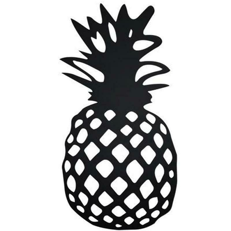 Metal Pineapple Shaped Wrought Iron Pendant Wall Decor Hollow Hanging Ornament