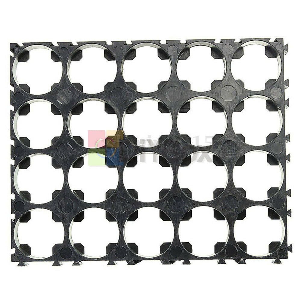 4x5 Cell 18650 Battery Spacer Radiating Shell Pack Plastic Heat Holder Bracket