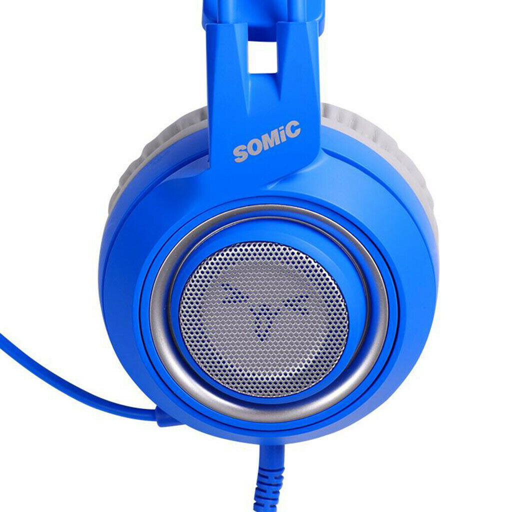 Kids Wired Headset Headband Ear-Cup with Mic Stereo Bass for Tablet MP3