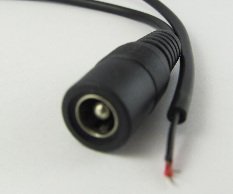 5pcs 5.5mm x 2.5mm 5.5/2.5 CCTV DC Power Charger DC Power Female Cable 30cm
