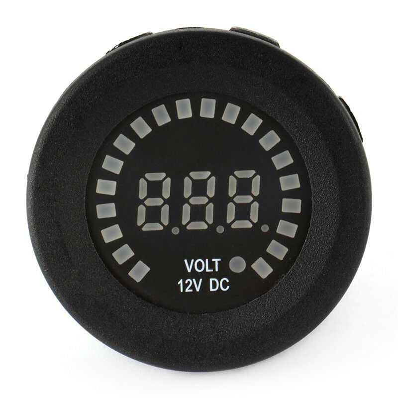 Durable Voltmeter Socket Anti-reverse Short Circuit Protecter for Car Motorcycle