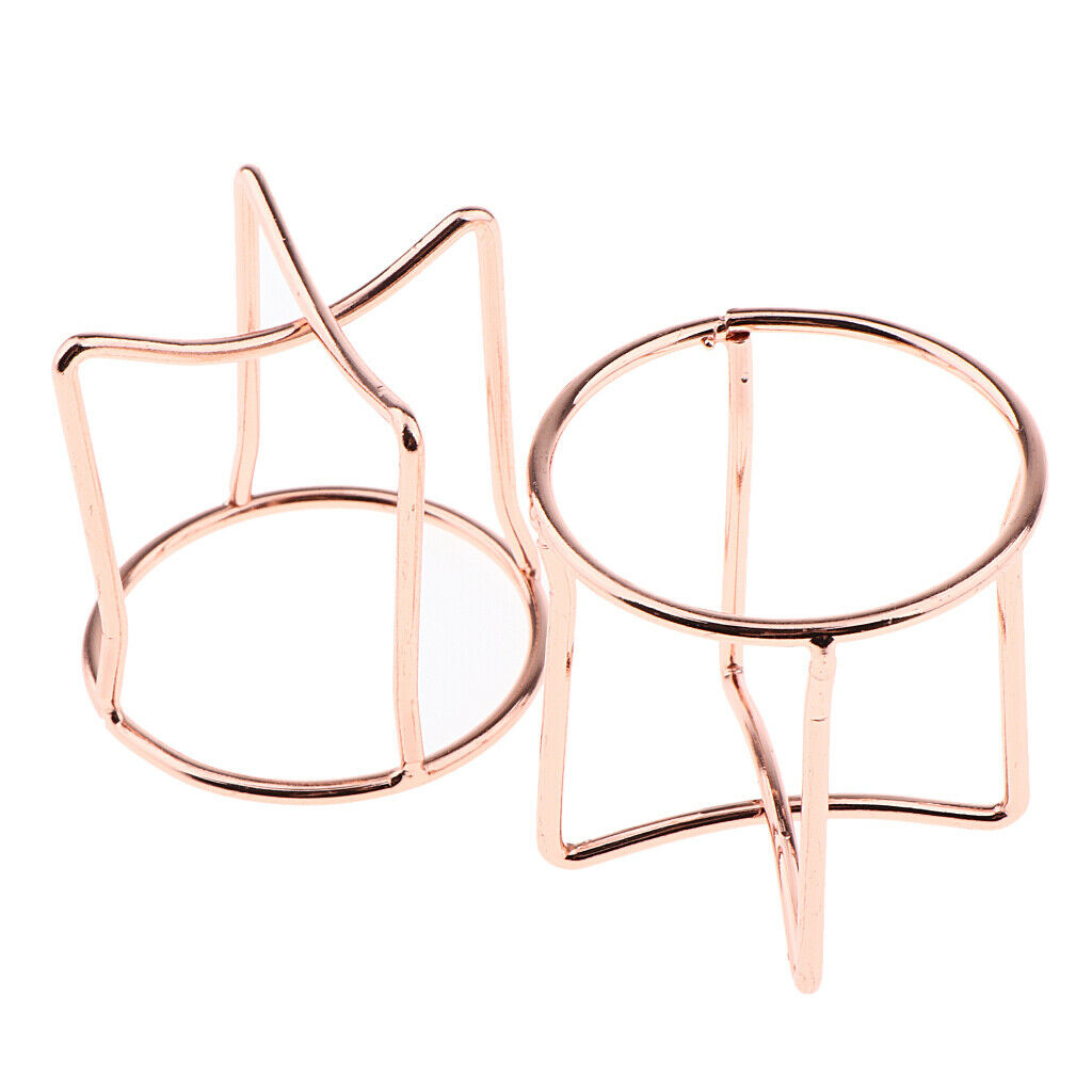 2pcs Makeup Sponge Organizer Cosmetic Egg Shaped Puff Holder Air Dry Rack