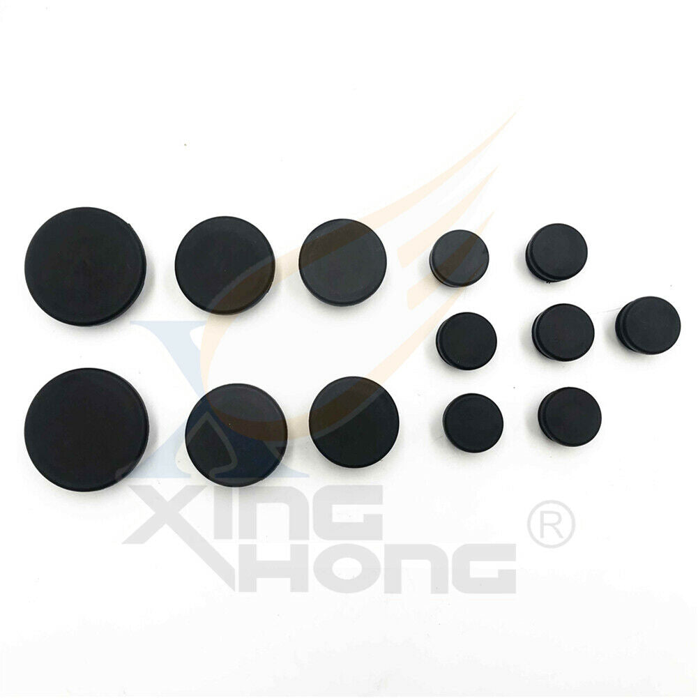 Black Frame Plug Set 13 caps for BMW R1200GS LC ADVENTURE 2014 - 2019 2015 2016