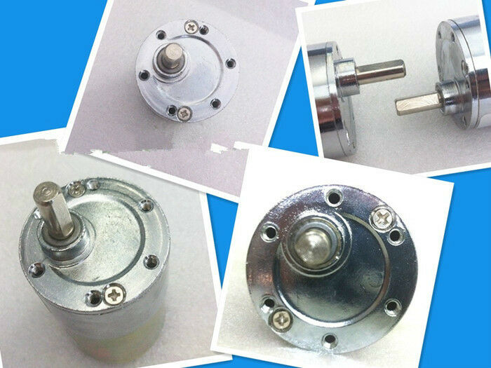 ZGB37RG DIY robots DC 24V 1500RPM Electric Cylinder 6mm Dia Shaft Gear Motor