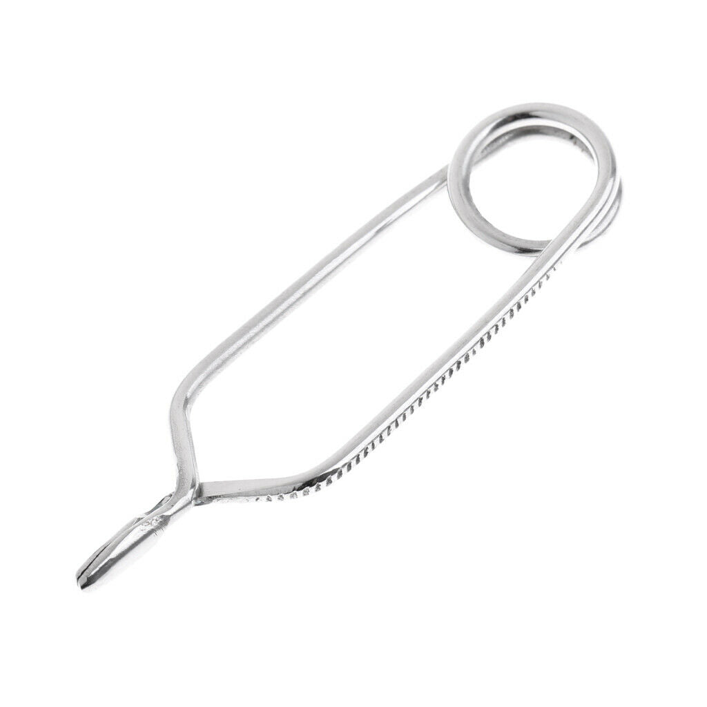 2 Pieces High Quality Fly Tying Hackle Pliers, Designed For Fly Fishing