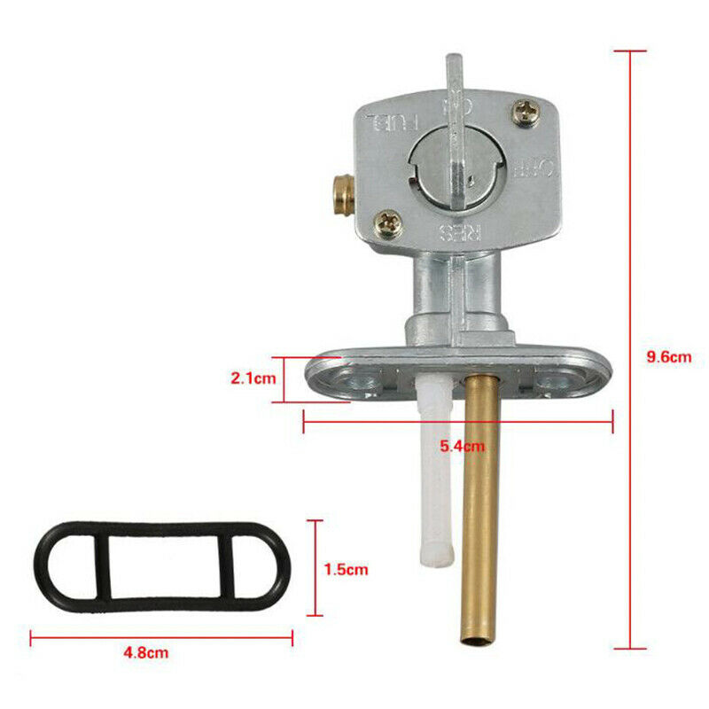 Gas Fuel Petcock Valve Switch Pump Assembly For 86-04 Kawasaki Bayou300 KLF Tt