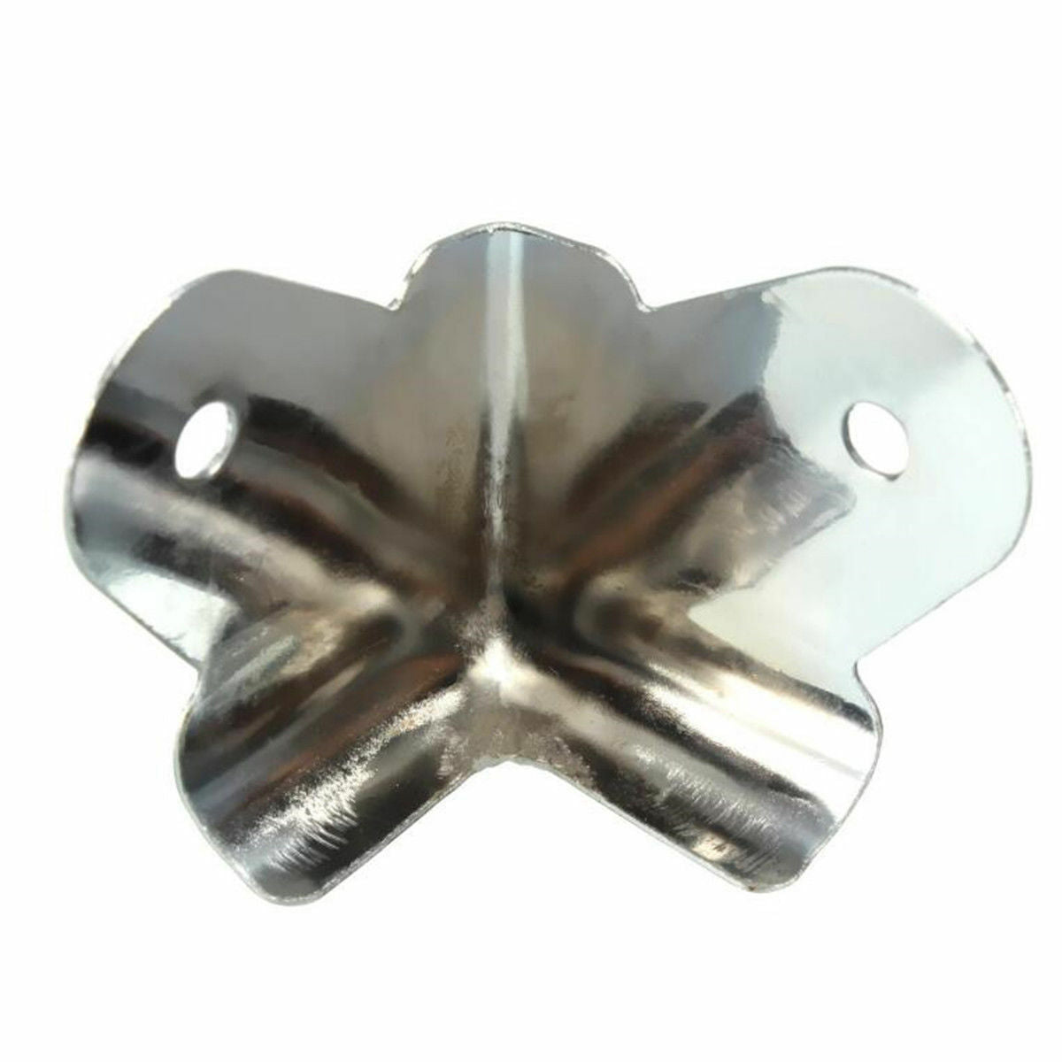 4PCS Metal 2 Holes Guitar Amp Speaker Box Cabinet Case Corner Protector 40mm