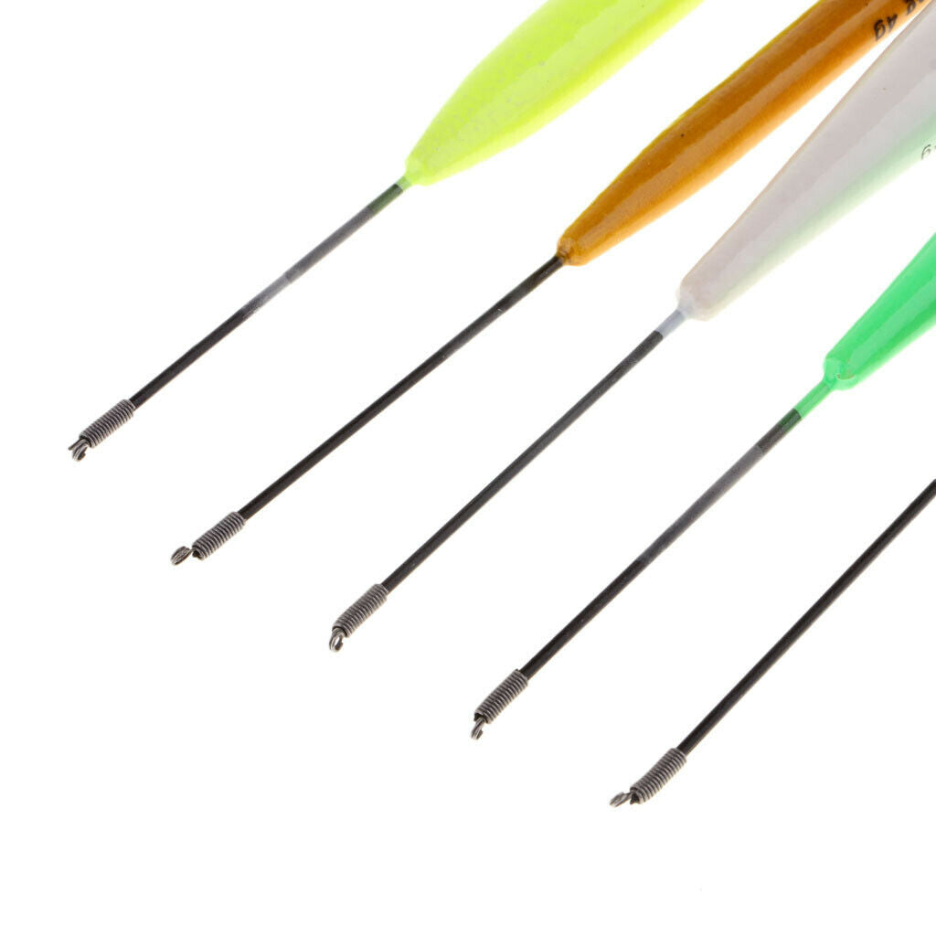 20Pcs Freshwater Fishing 4g Balsa Tackle Wooden Floats Bobbers Panfish