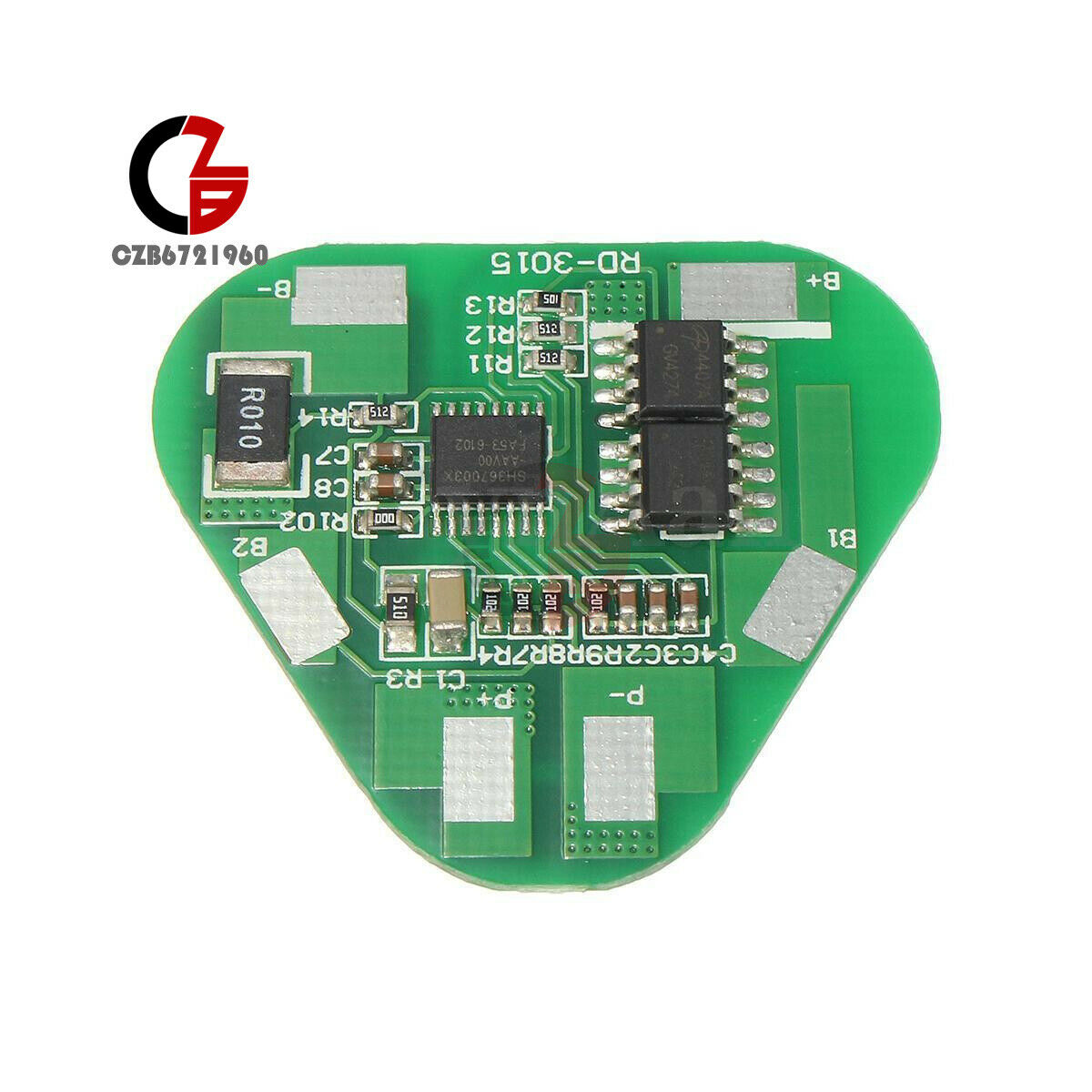3S 4A Li-ion Lithium Battery Protection PCB Circuit Board 3 Cell 10.8V 11.1V 12V