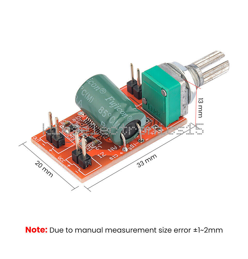 TPA3110D2 30W Digital Power Amplifier Board BTL Mono Amplifier Volume Adjustment