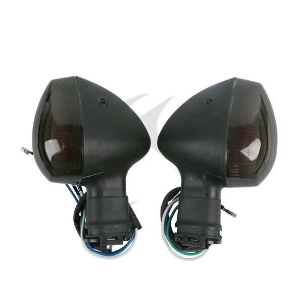 Rear Front Turn Signals Indicator Smock Lens Fit For Yamaha YZF R1 R6 FZ1 FZ6