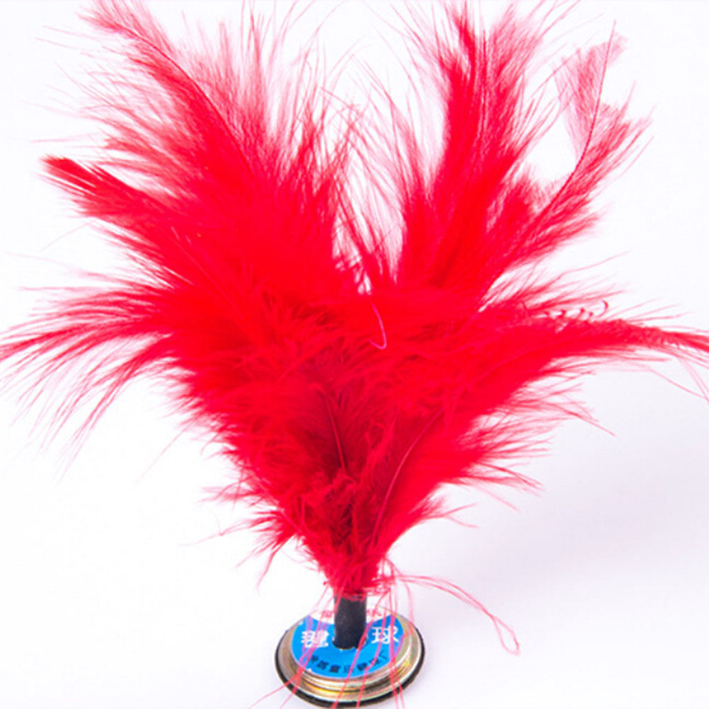 Colorful Feather Chinese  Kicking Shuttlecock Foot Exercise Outdoor Game .l8