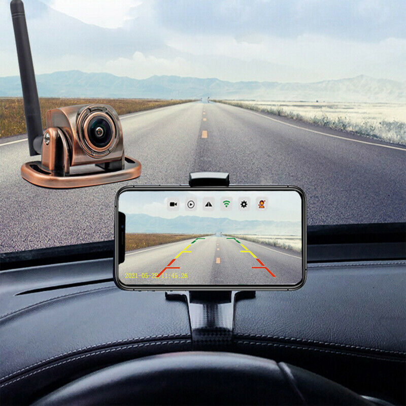 9V-36V 180Â° Wifi Double Head Rear View Backup Camera For Truck Van RV