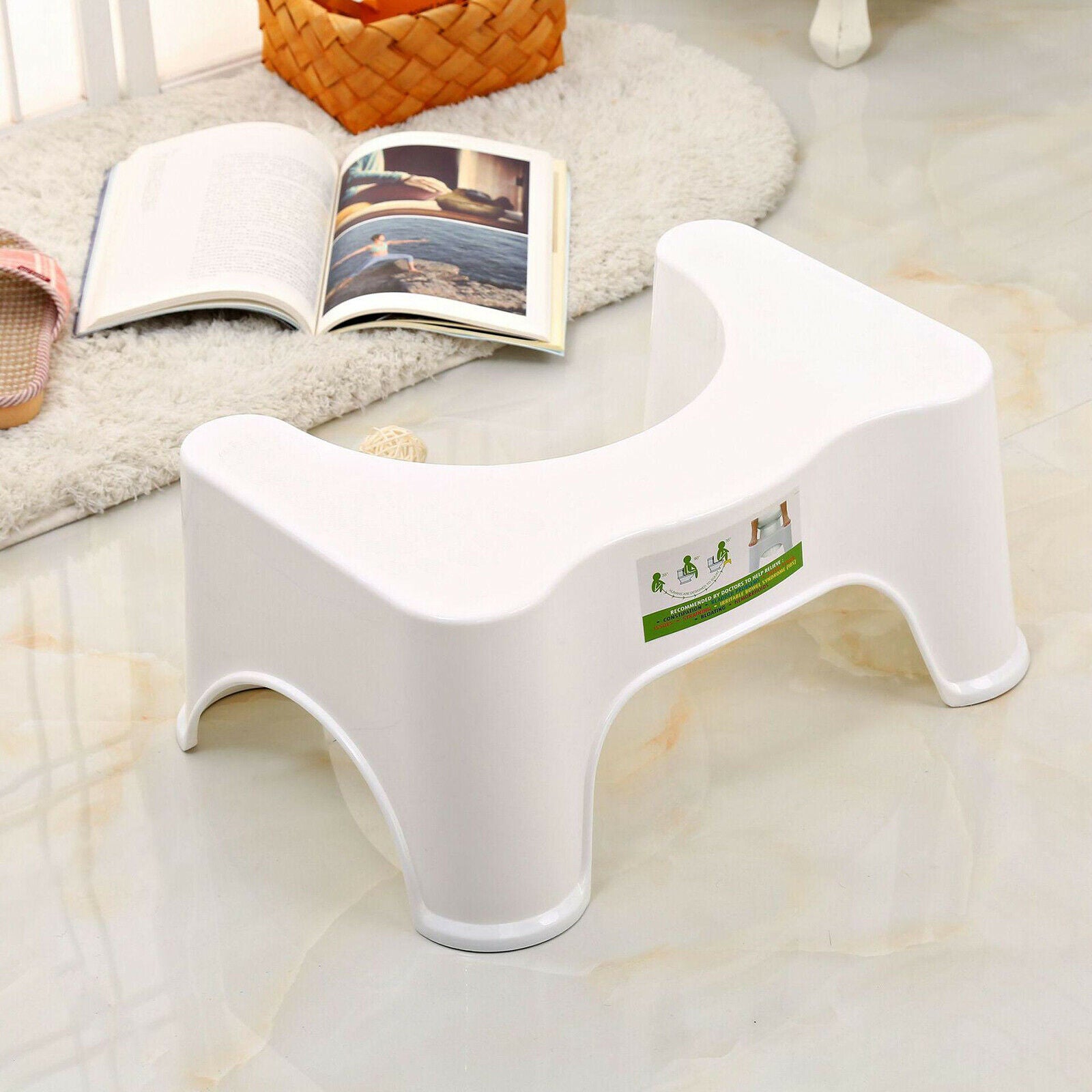 Portable Step Bathroom Toilet Stool for Children, Children Downstairs