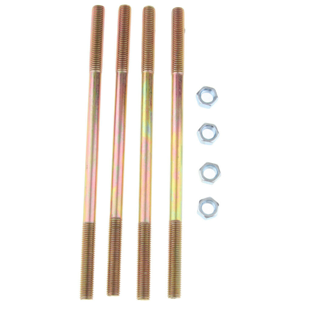 4pcs M6 x 145mm STUD BOLTS ENGINE CYLINDER FOR YAMAHA PW 80 JS80PY LC80PY