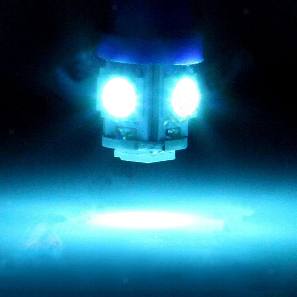 20pcs T10 184 192 193 194 259 W5W 5SMD 5050 LED Ice Blue Car Wedge Light Bulb