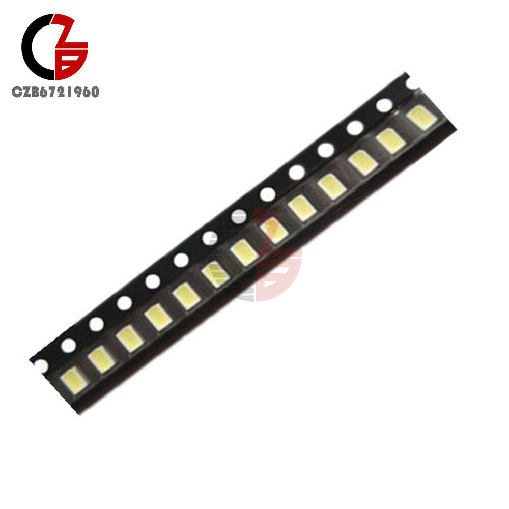 50PCS SMD SMT White Colour LED 3020 Super bright LED lamp Bulb