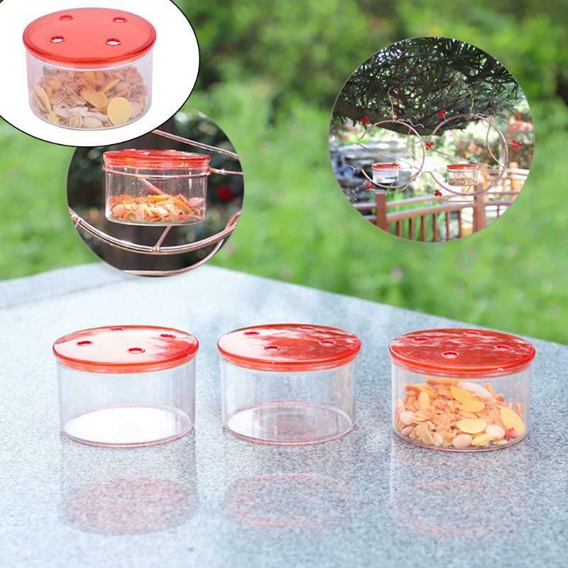 Hummingbird Feeder Metal Bird Feeder Accessory Plastic Orange Feeder Bowl