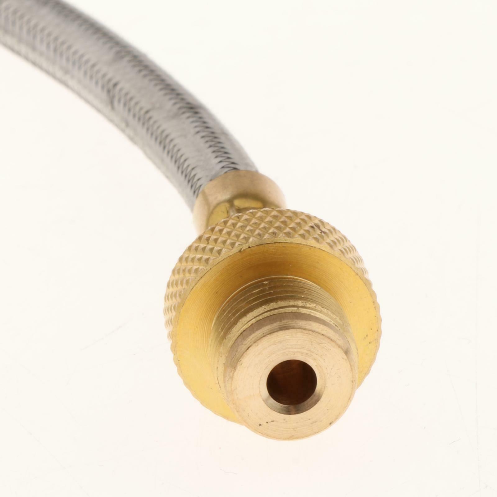 Propane gas hose with pipe valve Camp caravan BBQ gas stove tank bottle