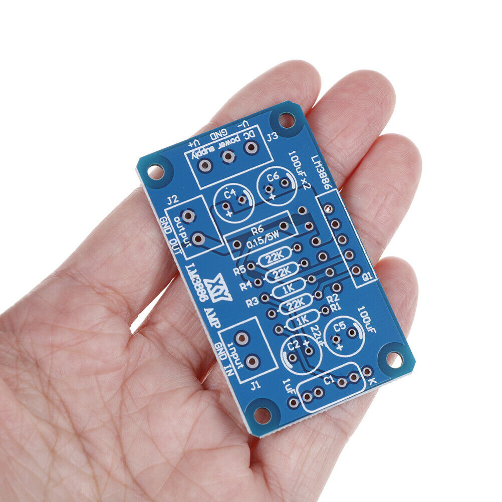 DC ±20-28V 68W LM3886TF HIFI power amplifier board PCB parallel barDEAU