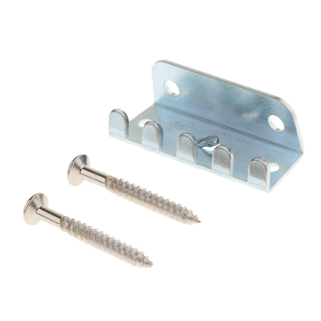 Universal Metal Guitars Tremolo Trem Bridge Hook Spring Tailpiece with Screws