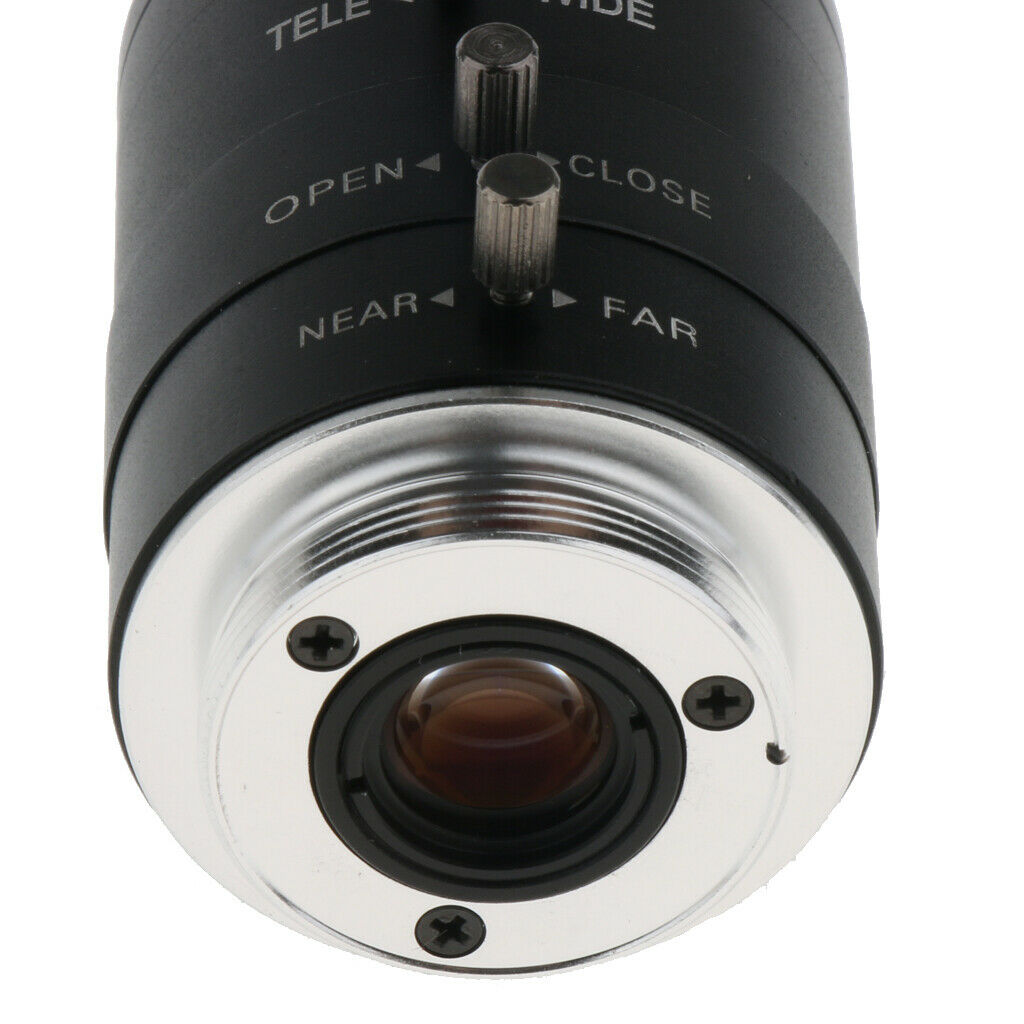 4-12mm F1.6 Manual IRIS Zoom CS Lens For  Camera Industrial Microscope