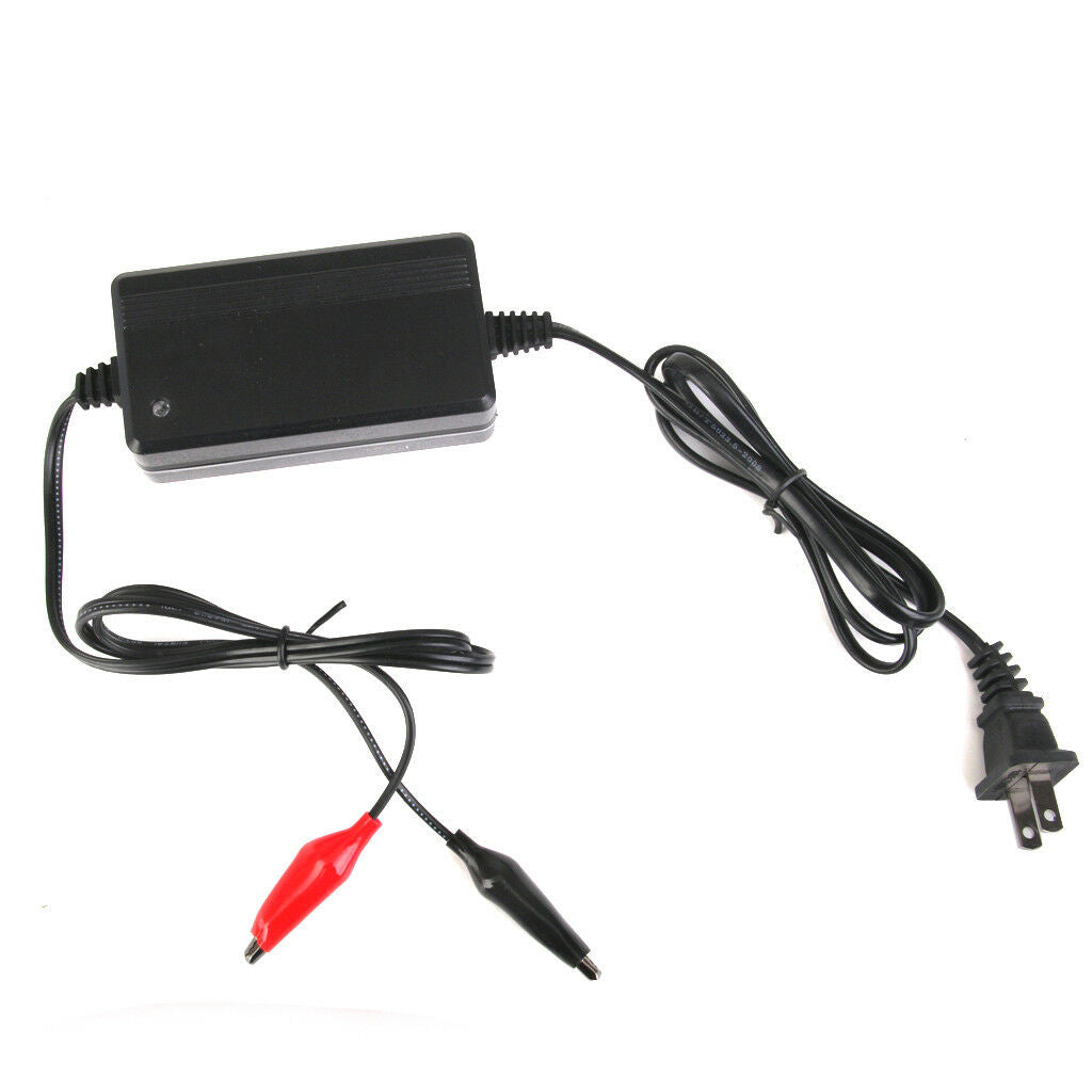 12V Car Truck Mini SLA Battery Charger For 6-30Ah Sealed Lead Acid Batteries