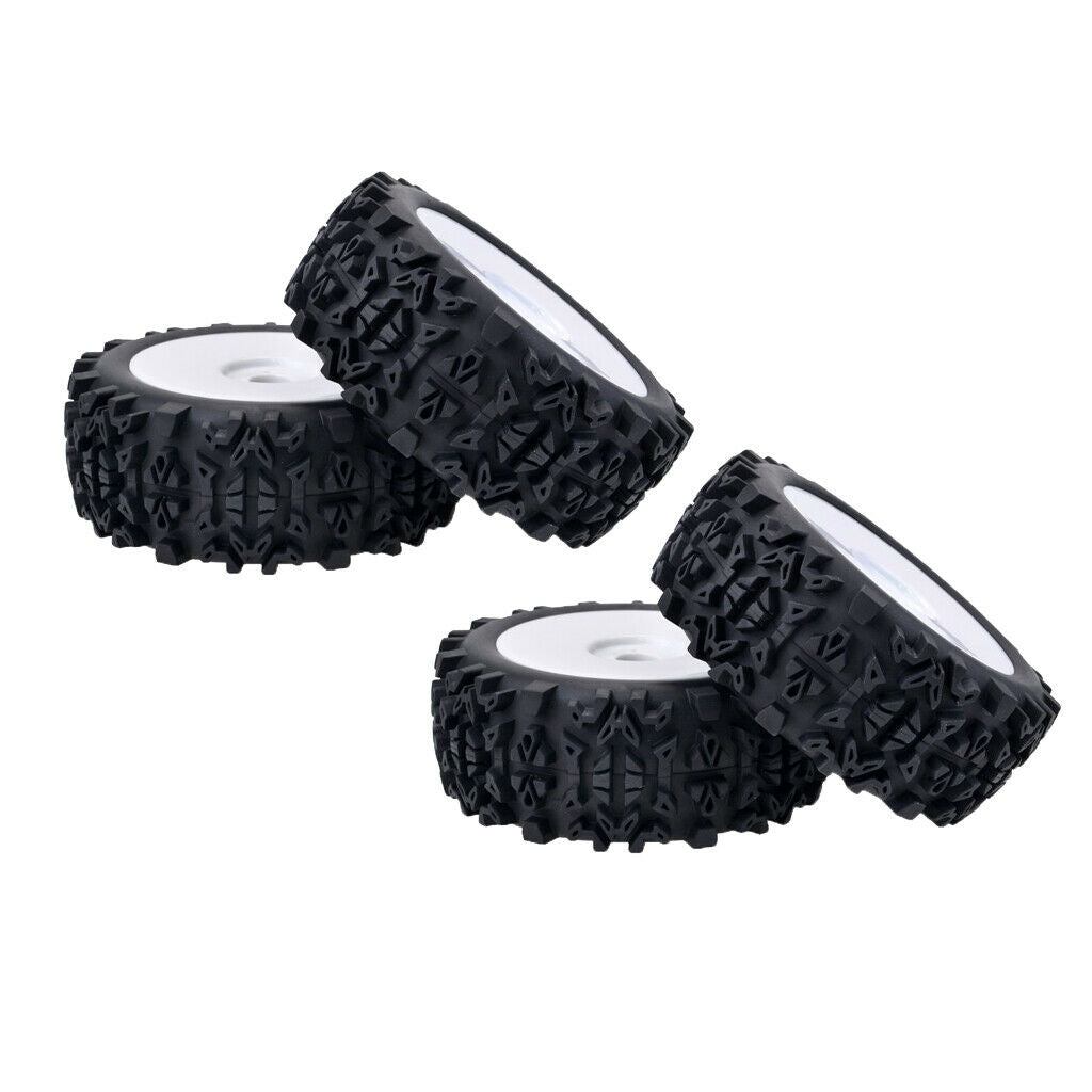4Pieces Professional 1/8 17mm RC ON Road Buggy On Road Wheel and tyre
