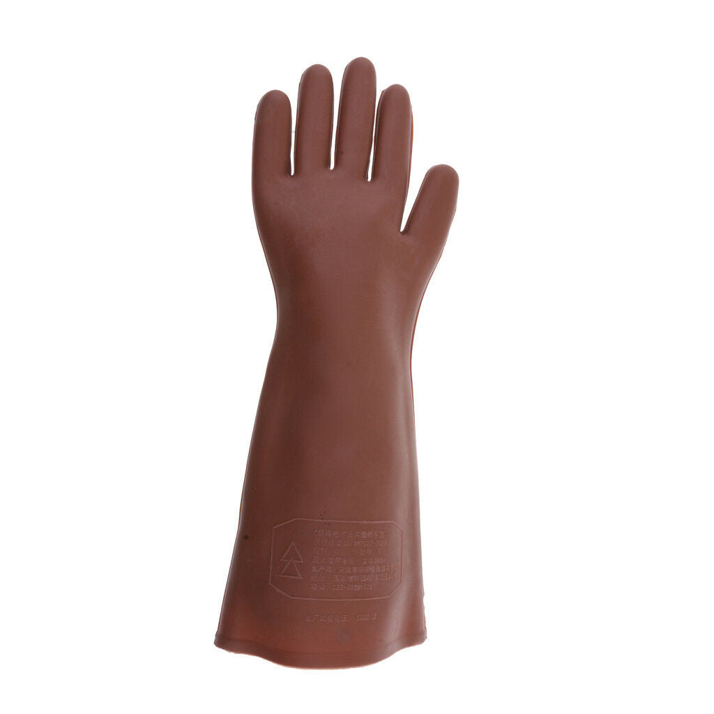 Insulated 5KV High Voltage Electrical Insulating Gloves For Electricians