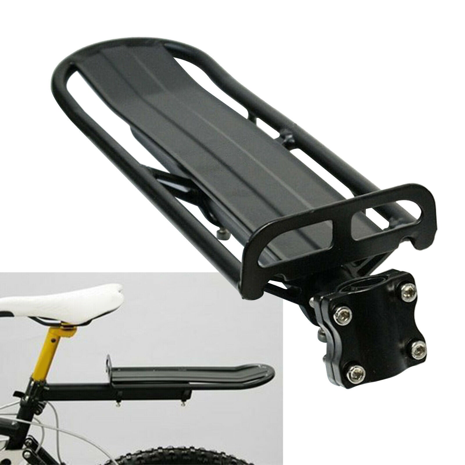 Aluminum MTB Mountain Road Bike Bicycle Carrier Rack Seat Rear Shelf