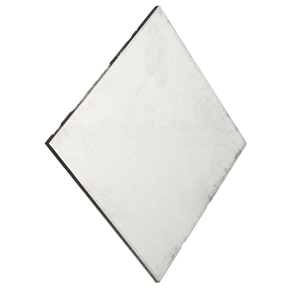 Sliver Titanium Ti Metal TA4/Gr5 Grade 5 Titan Plate Sheet 3mm x 100mm x 100mm