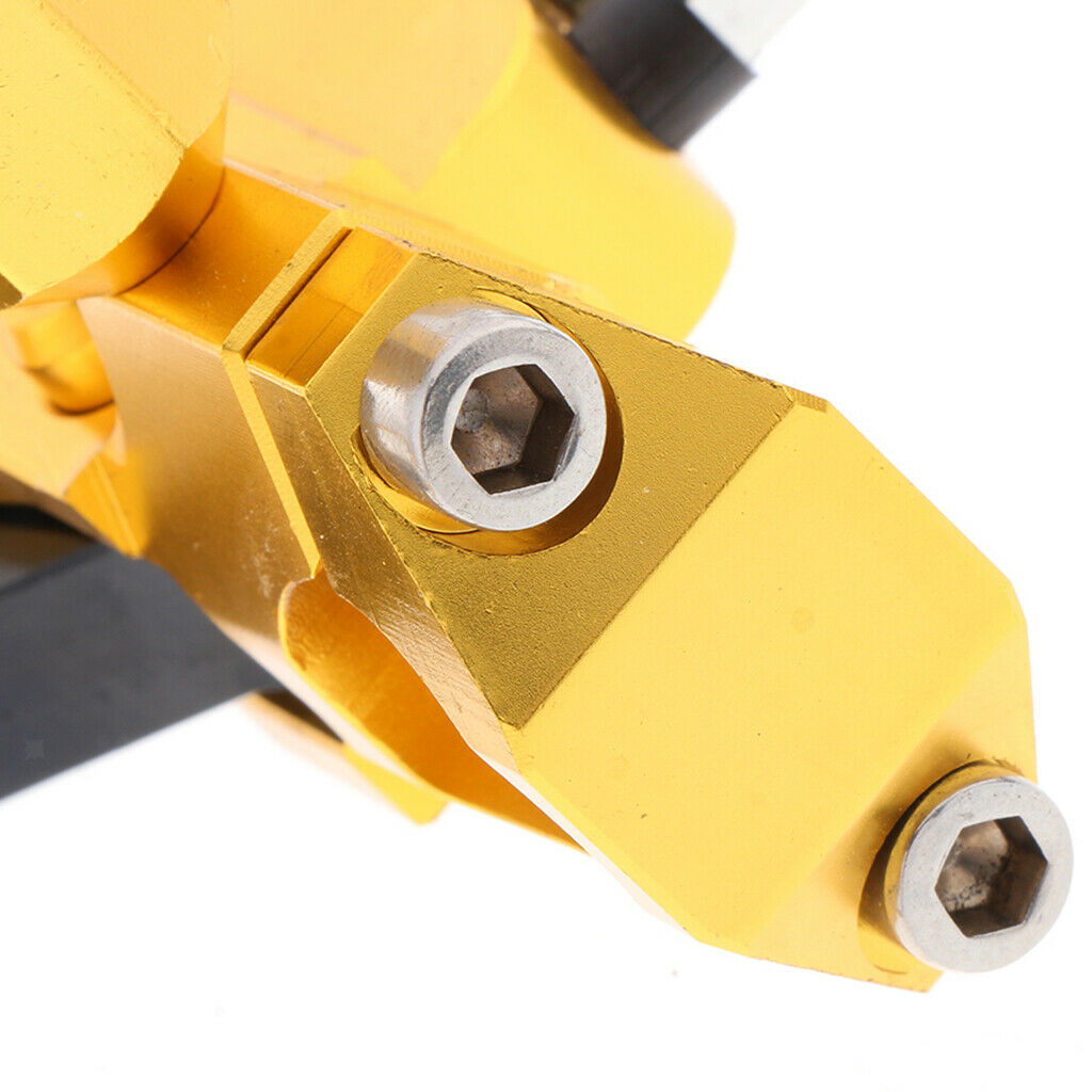Adjustable Folding Motorcycle Extendable Brake Clutch Levers  Golden