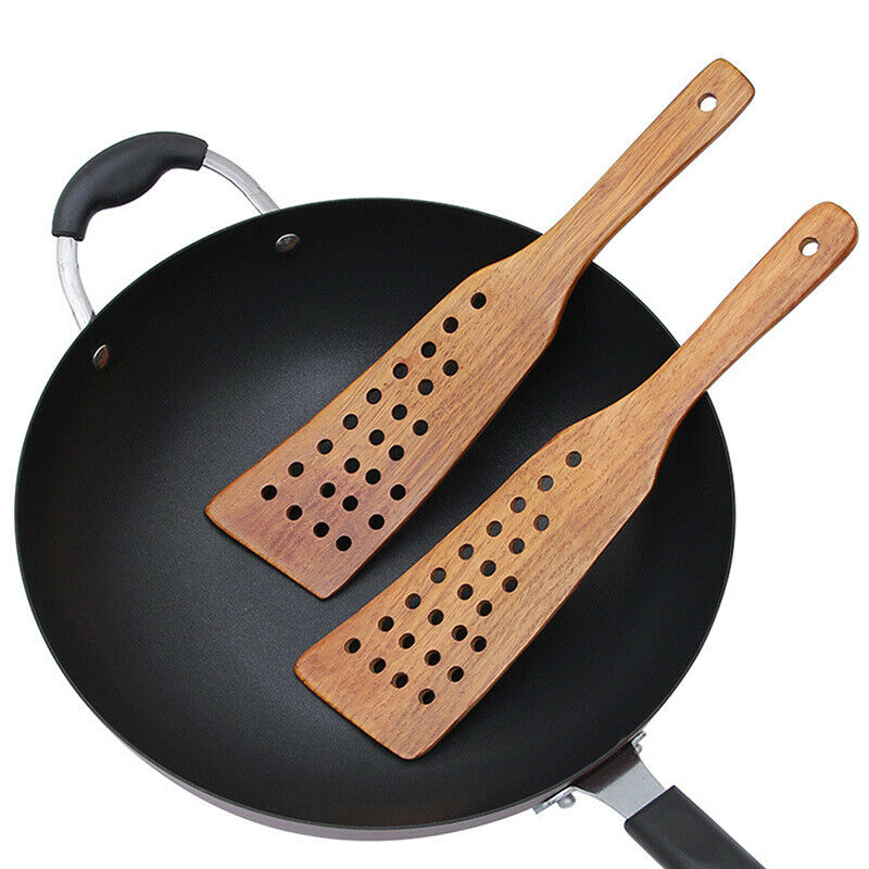 Wooden Spatula Non-Stick Cookware For Cooking Pan Frying Steak Shovel