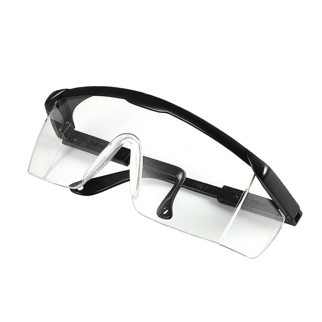 Splash-proof Eye Safety Goggles Eyewear Outdoor Sports Woodworking Black