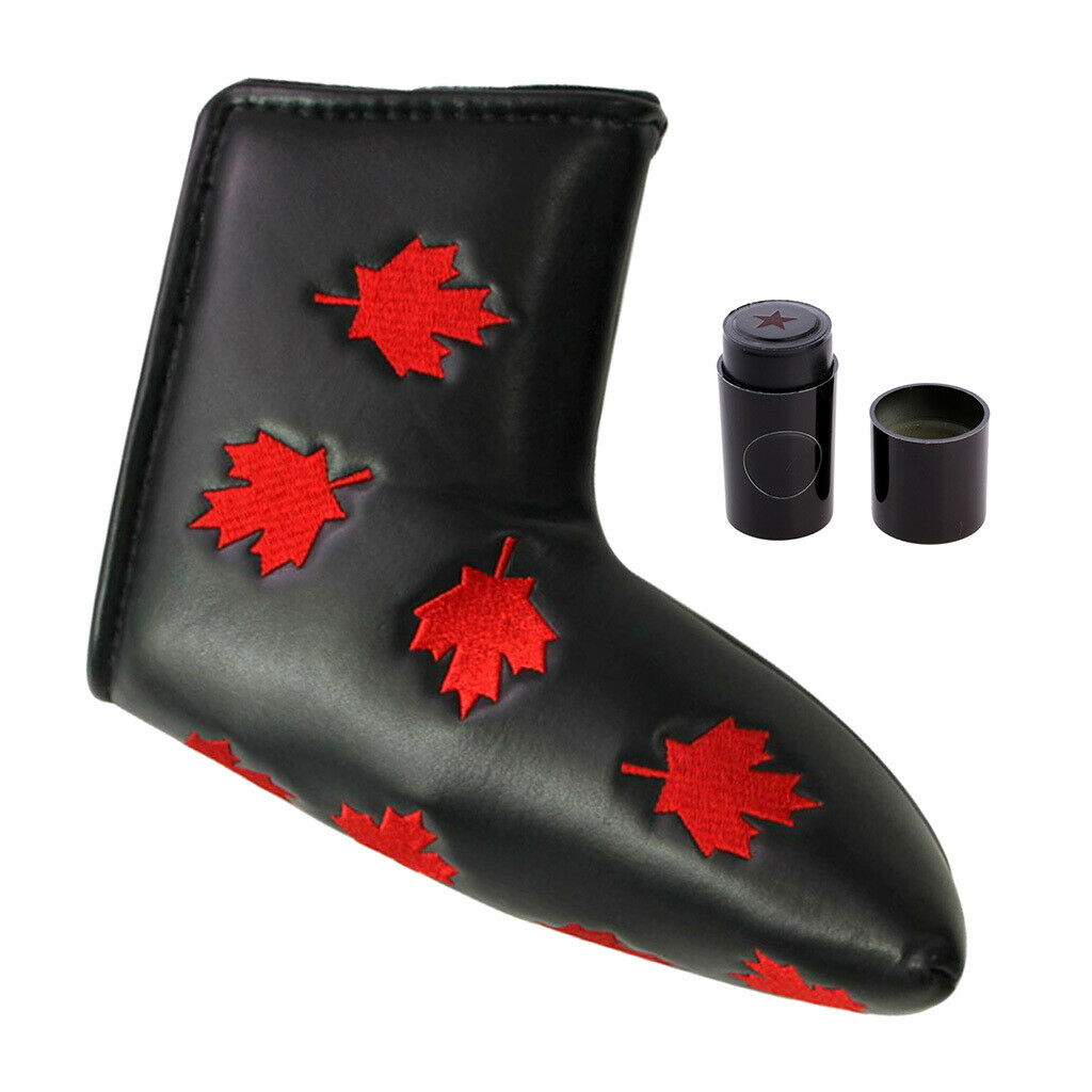 Golf Blade Putter Headcover Covers Protector Ball Stamp Stamper Golfer Gift