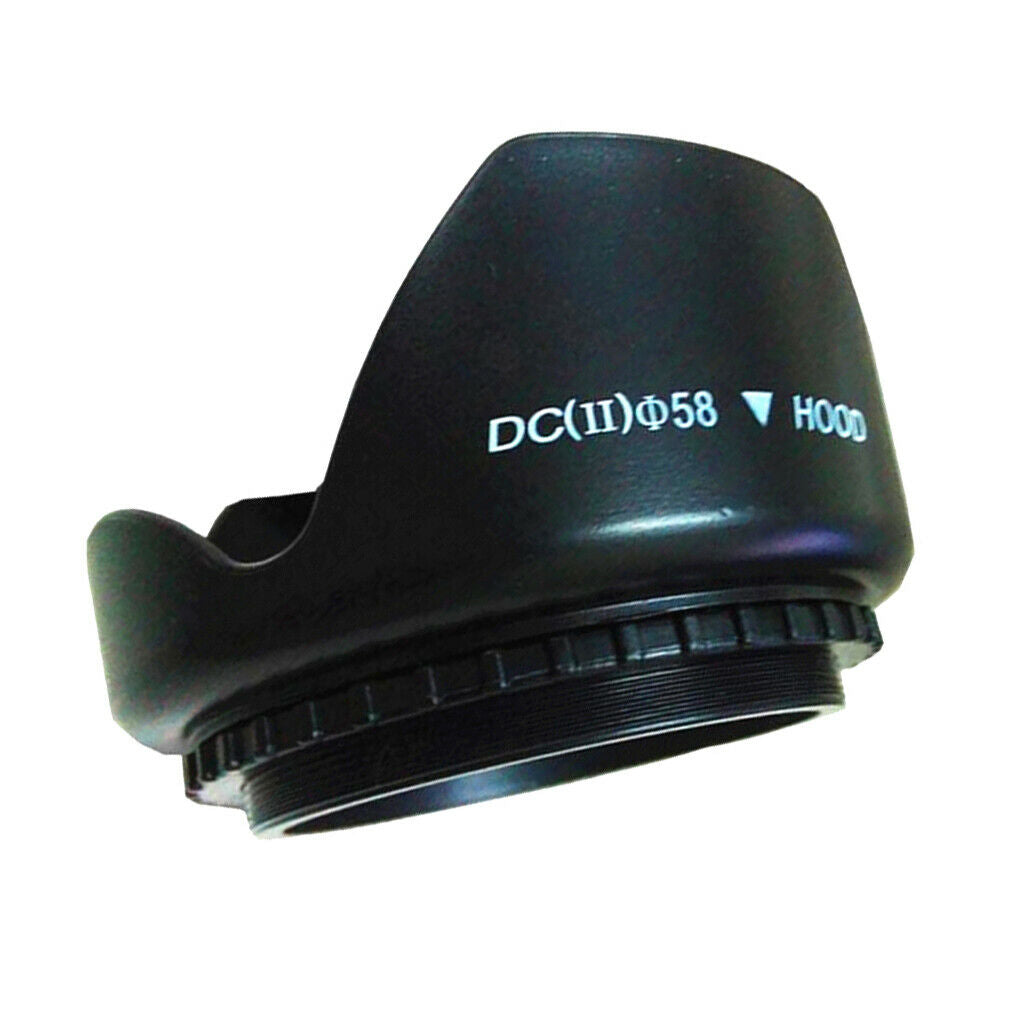 58mm Flower Lens Hood Lens Hood, 80 * 80 * 40mm