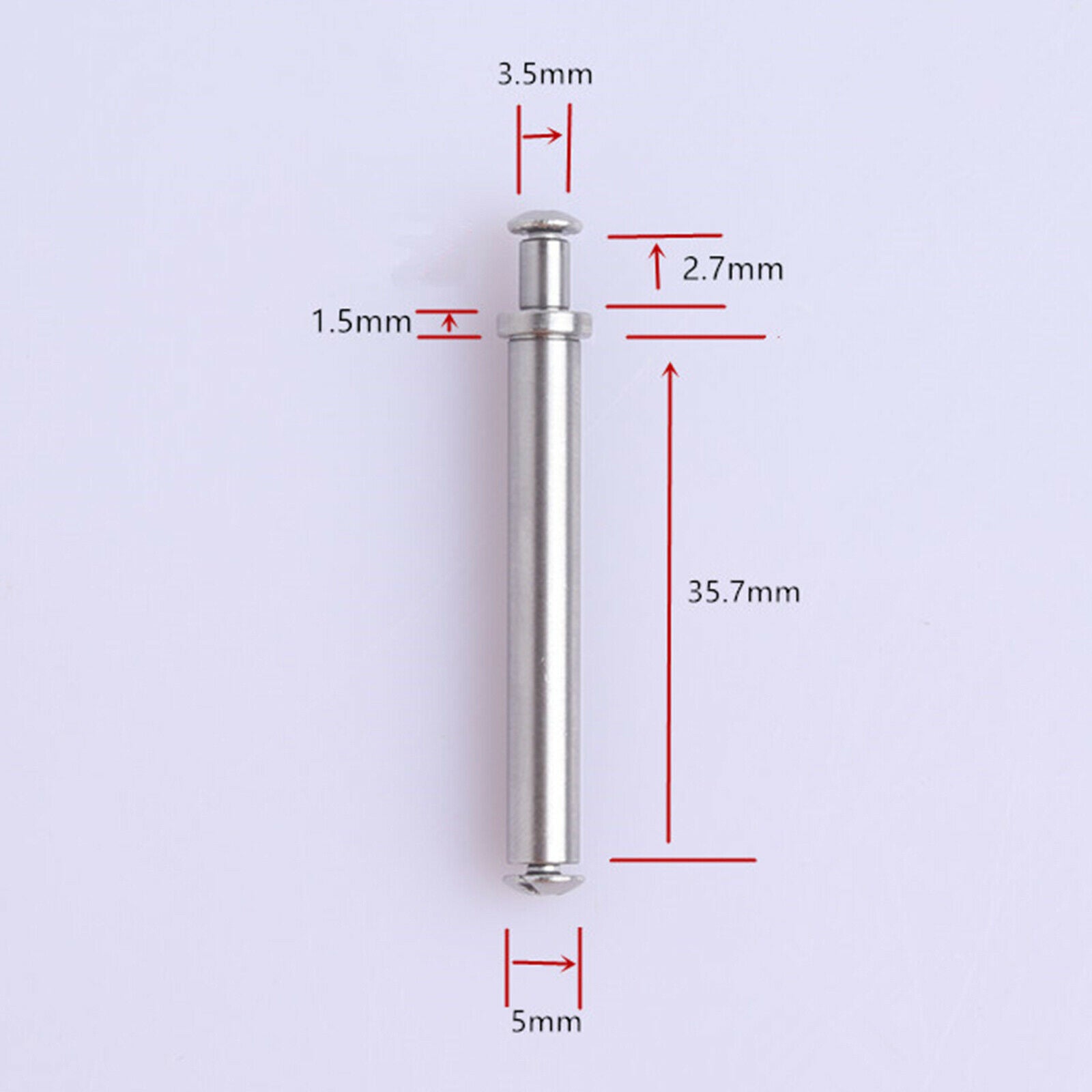 2X Fishing Reel Shaft Tool Fishing Handle Knob Long Bar Accessory 5mm B