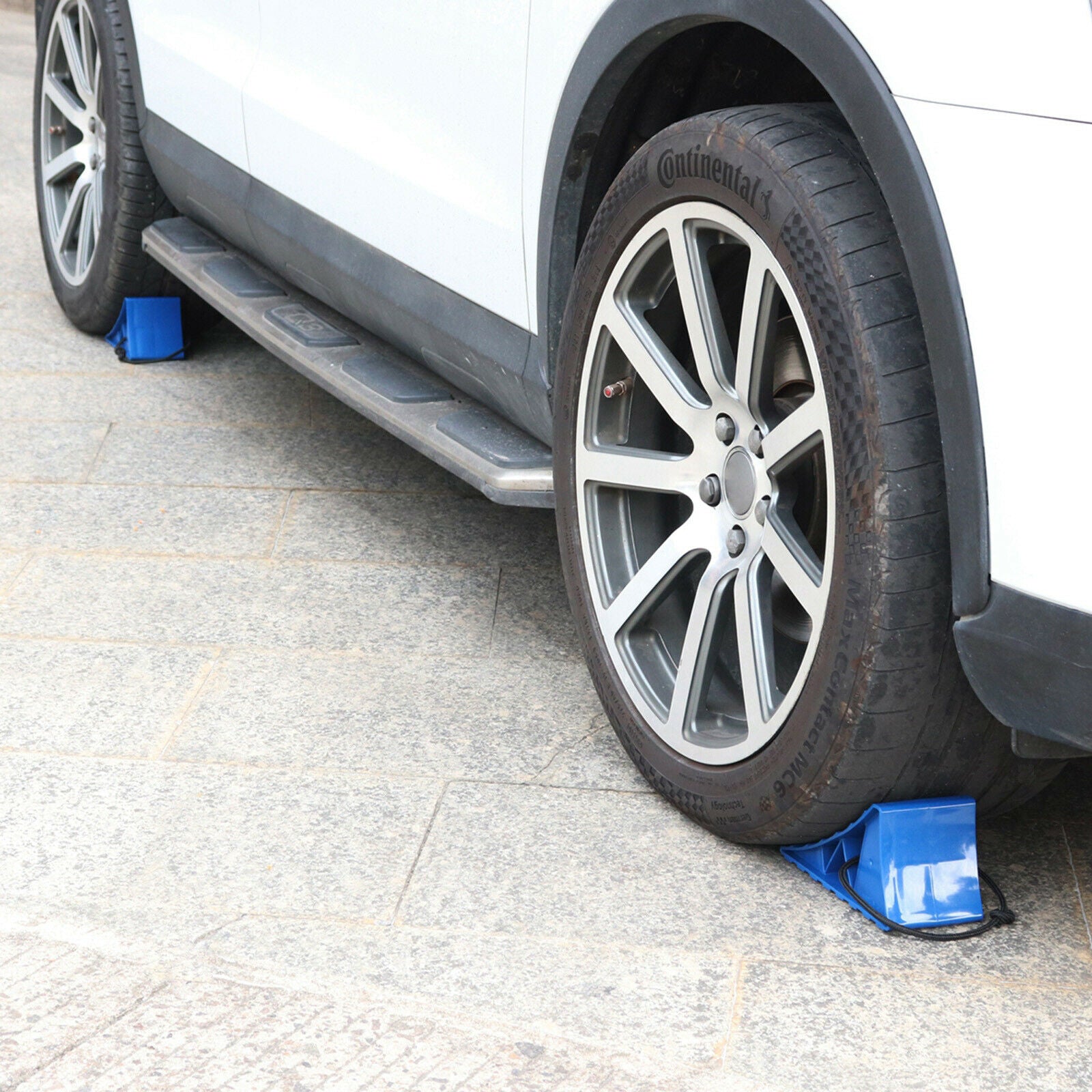 High Grip Wheel Chocks Heavy Duty Truck Motorhome Trailer Wheel Tire Stopper