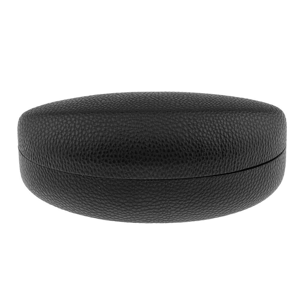 Black Metal Sunglasses Eyeglasses Hard Case Eye Glasses Storage Box Black