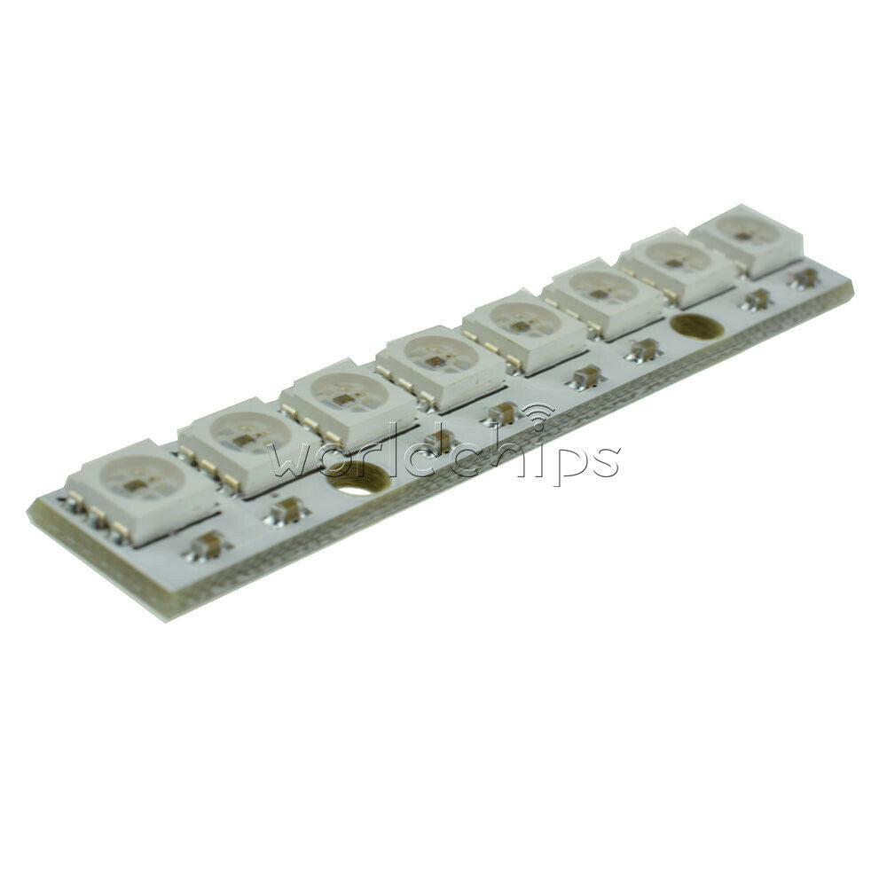 8-Bit 5050 WS2812 RGB LED Driver Board 5V Lamp Panel Module For Arduino AVR PIC