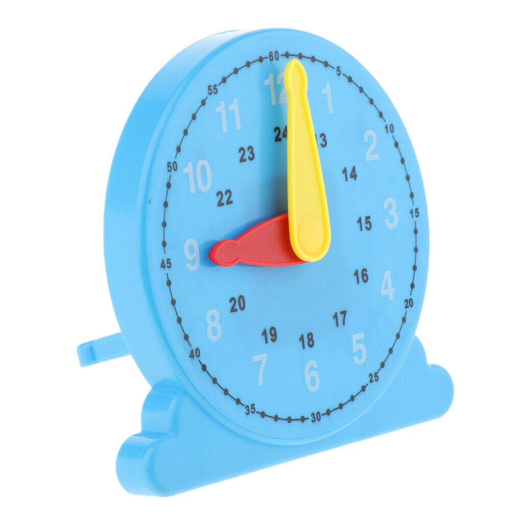 Educational Graduated Teaching Clock Demonstration Learning Time with Movable