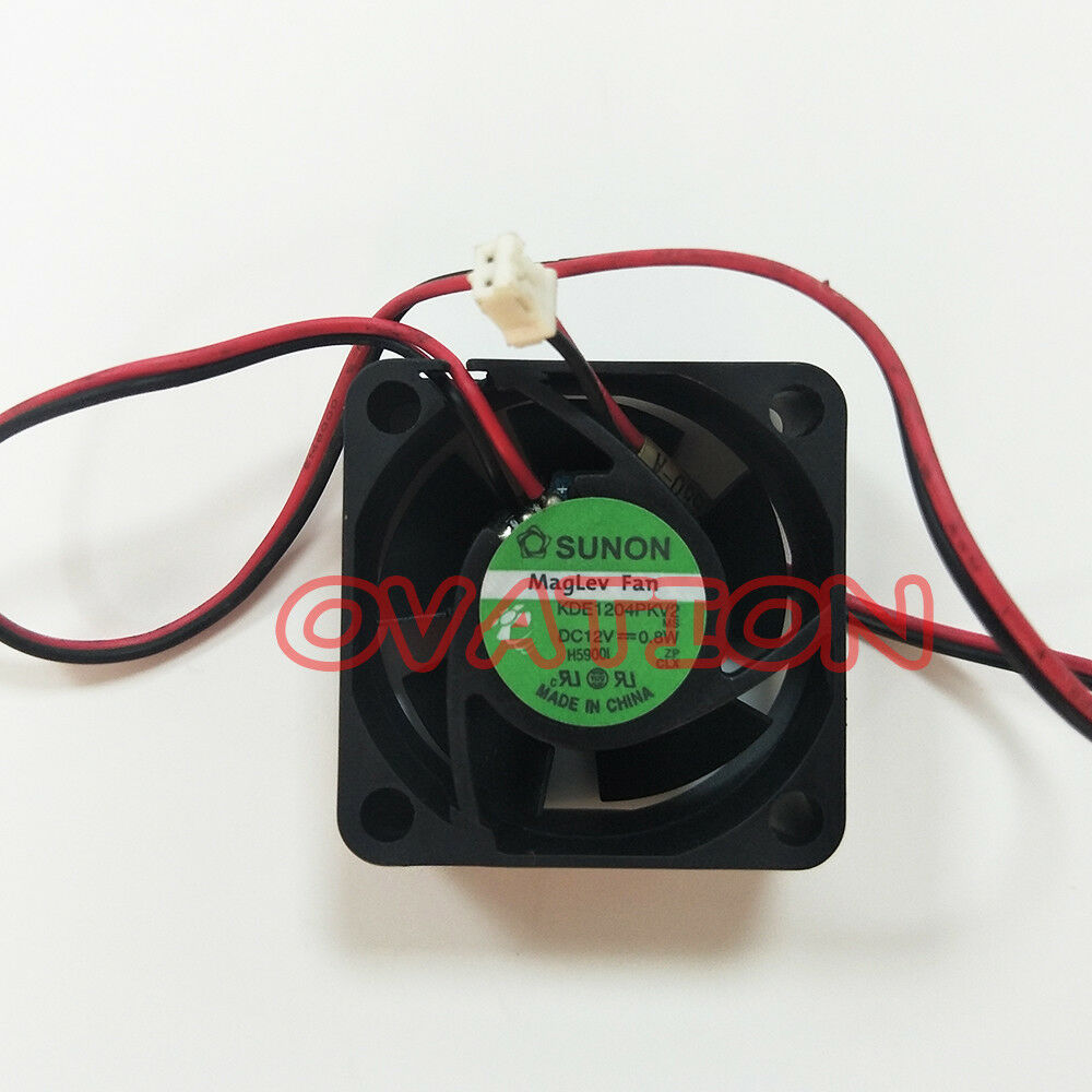 For SUNON KDE1204PKV2 Fan 40*40*20mm 12V 0.8W 2pin