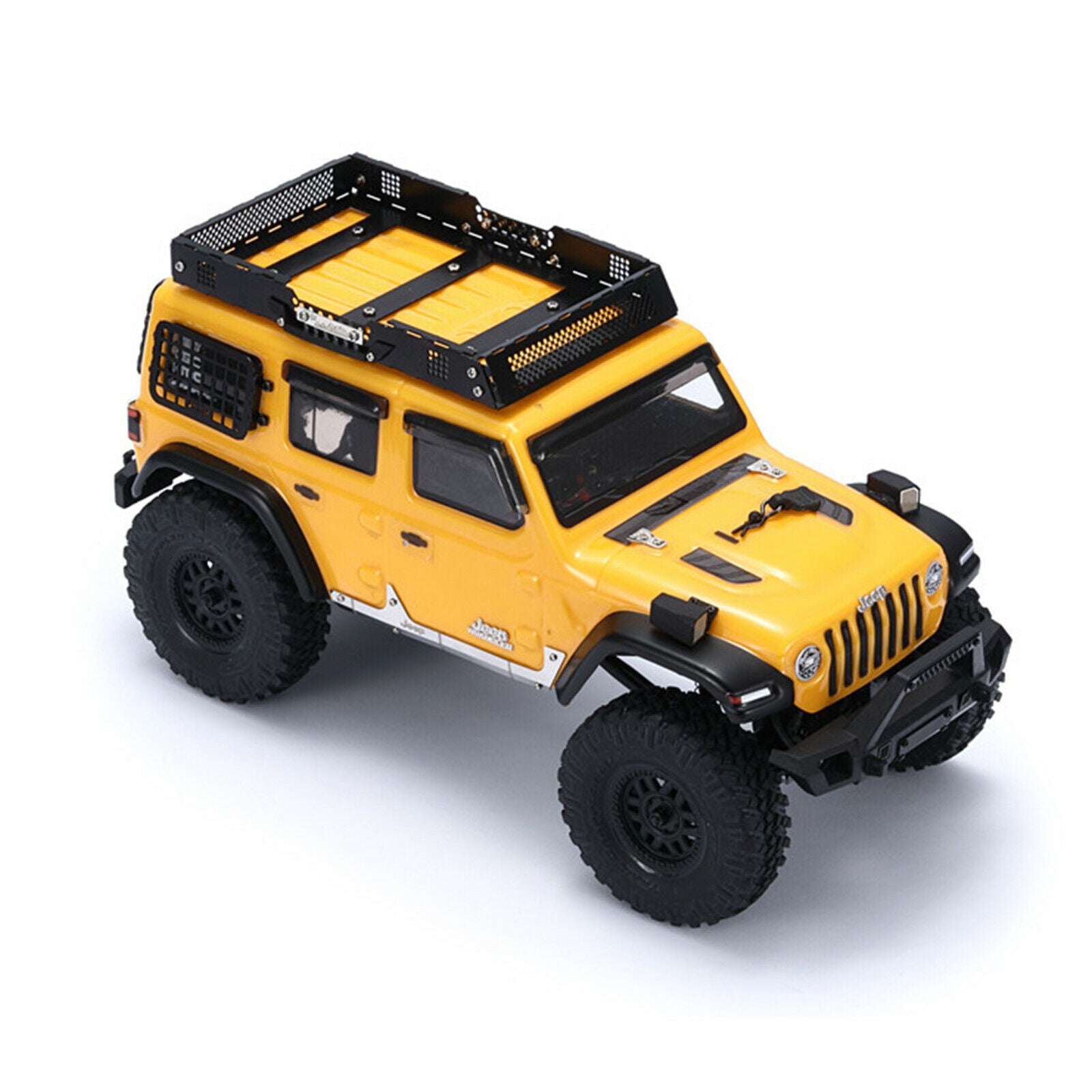 Metal Roof Rack Car Top Luggage Rack Carrier for 1/24 Axial SCX24 RC Crawler Car