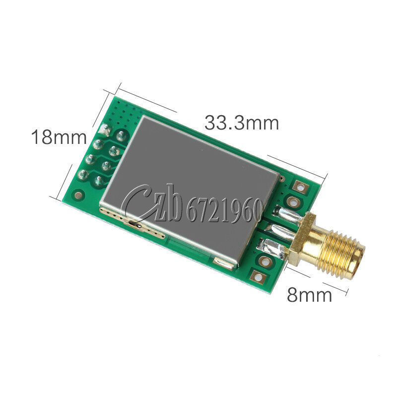 100mW 2.4G 22dBm nRF24L01P+PA+LNA Wireless Transmission Module Shielding Case