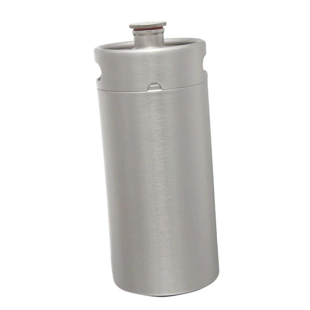 3.6L Stainless Steel Mini Beer Barrel Growler For System