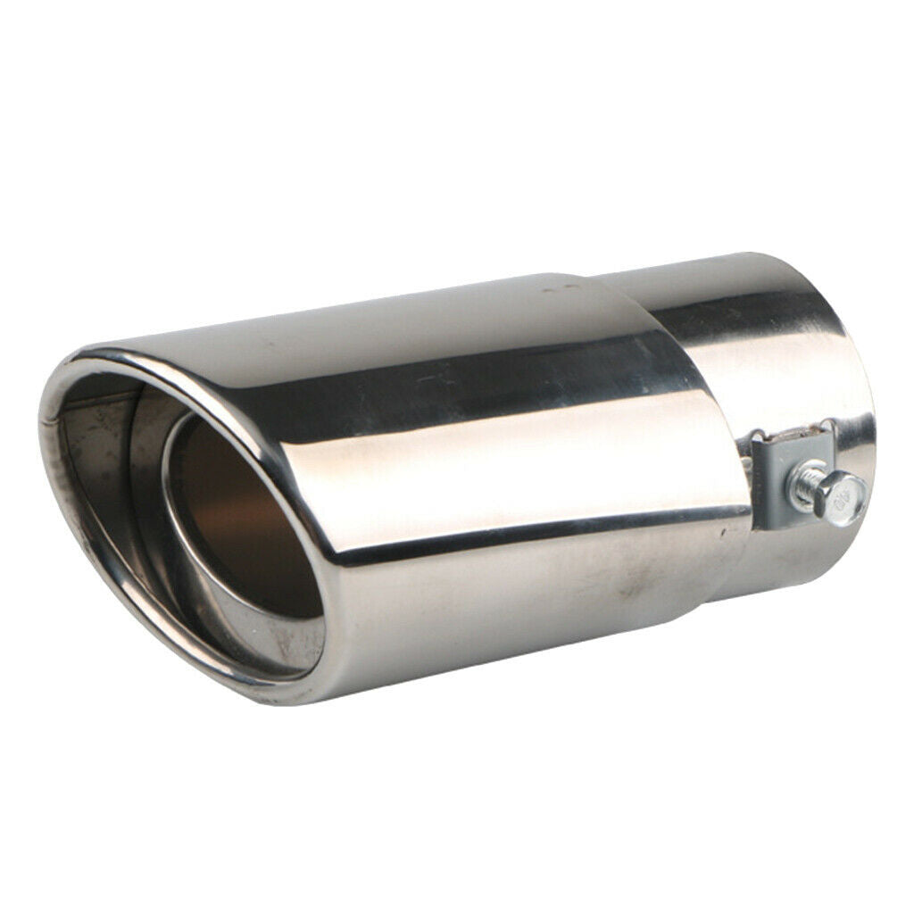 2.5inch Bolt-on Stainless Steel Car Exhaust Tail Pipe Muffler Universal