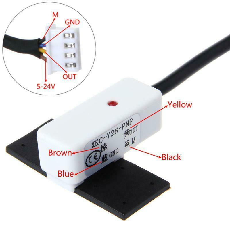 Non-contact Liquid Level Sensor Detector Pipe Water Level Controller Switch PNP