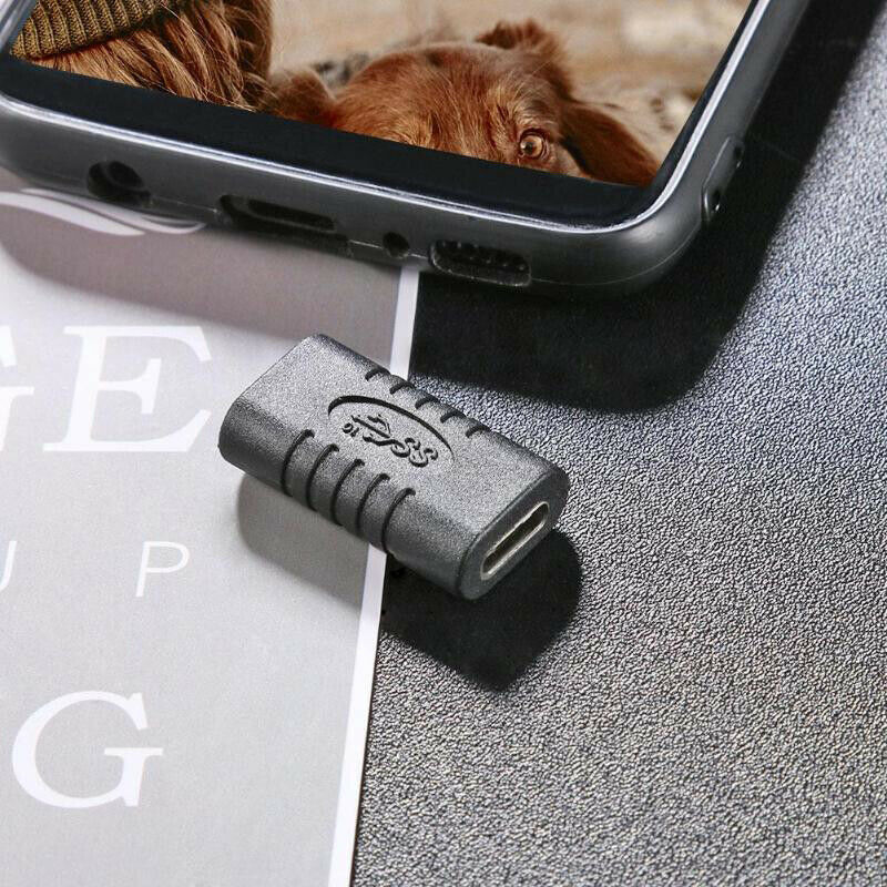 USB 3.1 Type-C Female to Female Coupler USB-C Converter Adapter Connector.l8